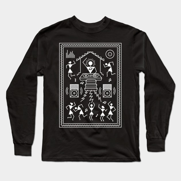 DJ Alien Long Sleeve T-Shirt by tshirtbaba